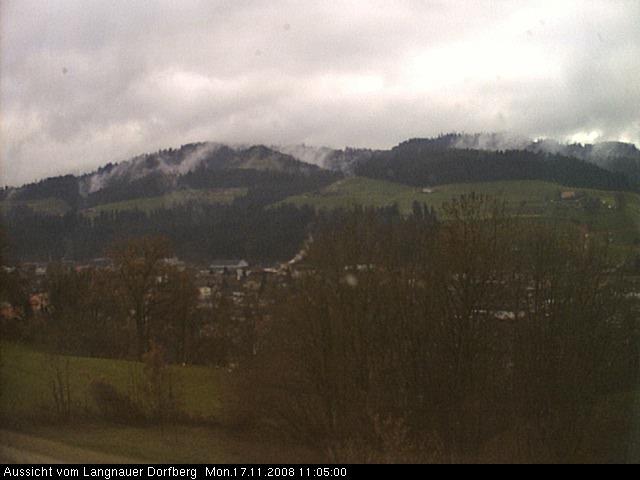 Webcam-Bild: Aussicht vom Dorfberg in Langnau 20081117-110500