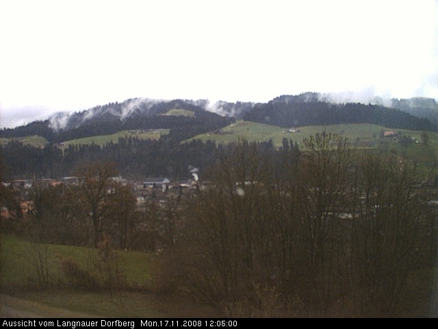 Webcam-Bild: Aussicht vom Dorfberg in Langnau 20081117-120500