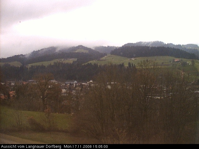 Webcam-Bild: Aussicht vom Dorfberg in Langnau 20081117-150500