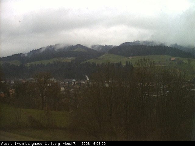 Webcam-Bild: Aussicht vom Dorfberg in Langnau 20081117-160500
