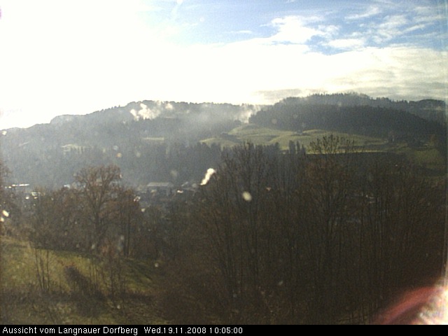 Webcam-Bild: Aussicht vom Dorfberg in Langnau 20081119-100500