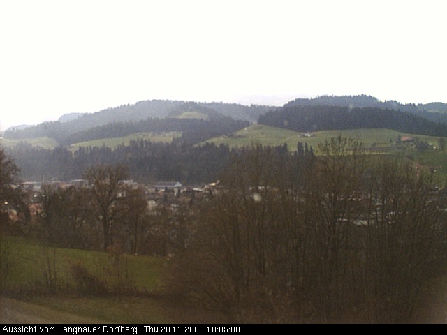 Webcam-Bild: Aussicht vom Dorfberg in Langnau 20081120-100500