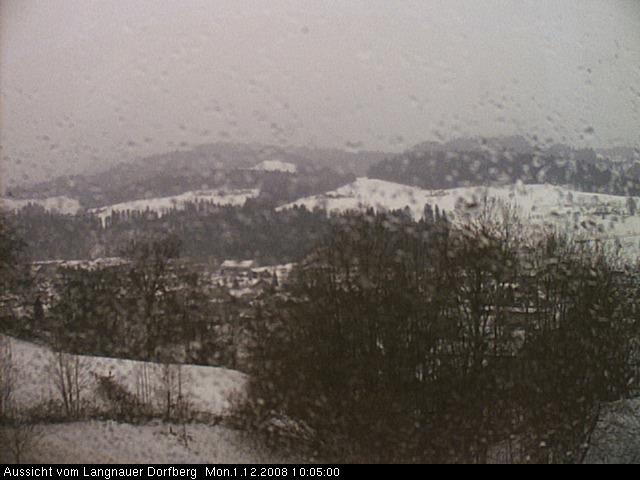 Webcam-Bild: Aussicht vom Dorfberg in Langnau 20081201-100500
