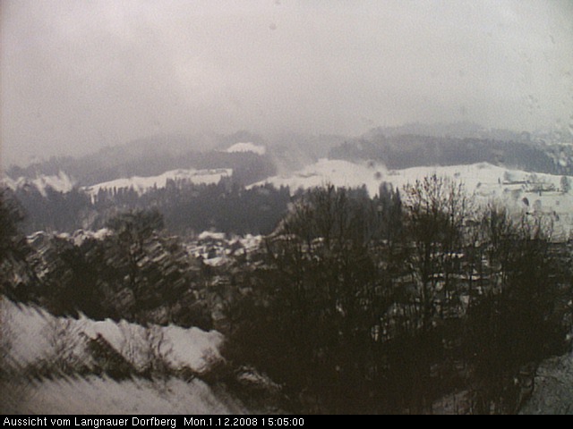 Webcam-Bild: Aussicht vom Dorfberg in Langnau 20081201-150500
