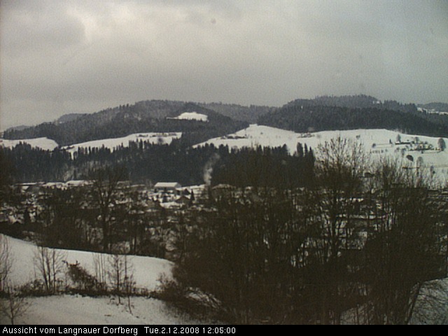 Webcam-Bild: Aussicht vom Dorfberg in Langnau 20081202-120500