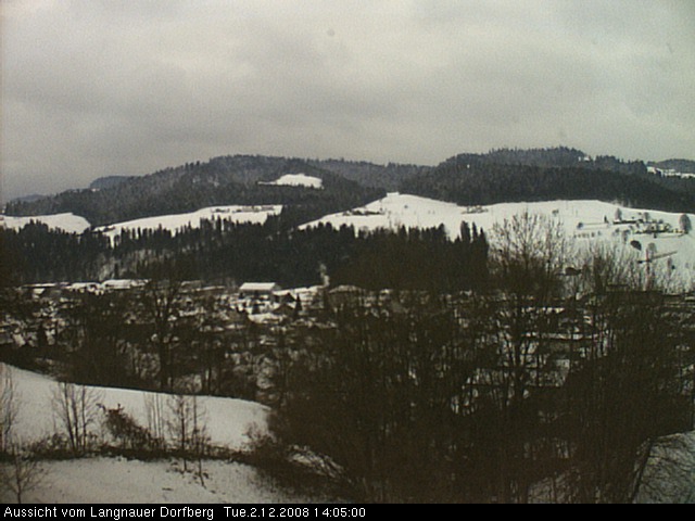Webcam-Bild: Aussicht vom Dorfberg in Langnau 20081202-140500