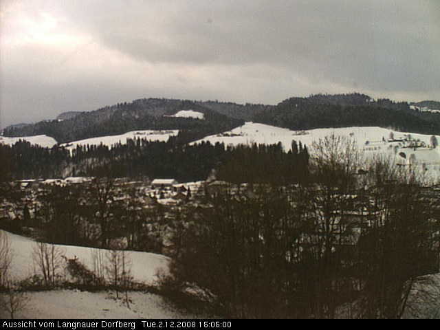 Webcam-Bild: Aussicht vom Dorfberg in Langnau 20081202-150500