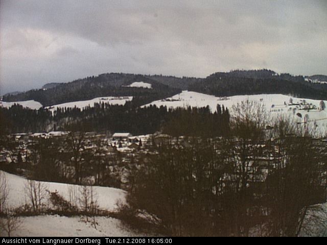 Webcam-Bild: Aussicht vom Dorfberg in Langnau 20081202-160500