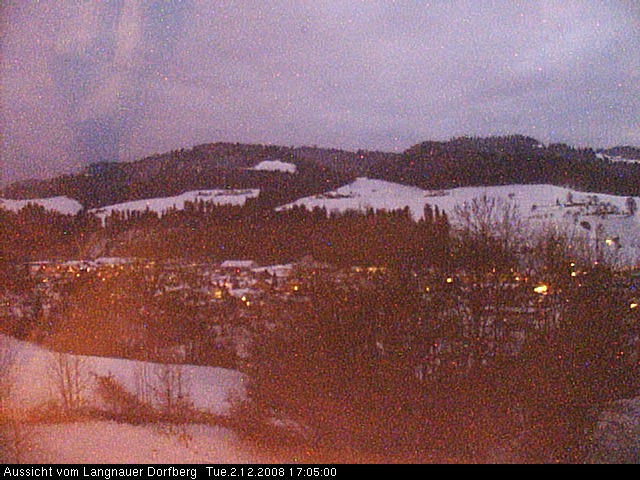 Webcam-Bild: Aussicht vom Dorfberg in Langnau 20081202-170500