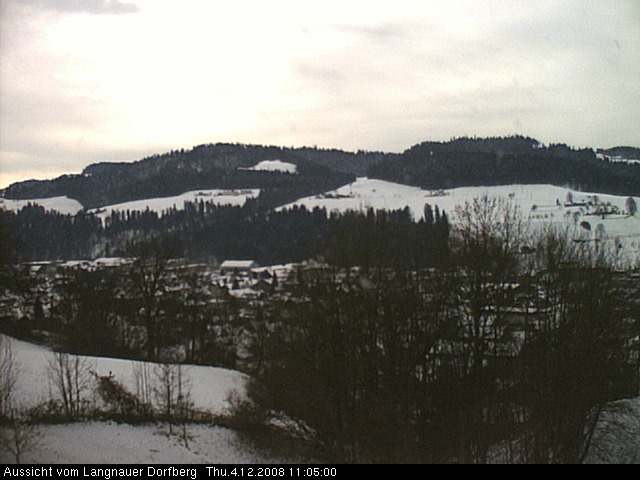 Webcam-Bild: Aussicht vom Dorfberg in Langnau 20081204-110500