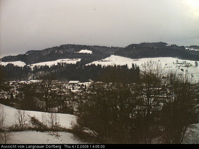 Webcam-Bild: Aussicht vom Dorfberg in Langnau 20081204-140500
