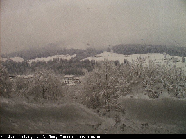 Webcam-Bild: Aussicht vom Dorfberg in Langnau 20081211-100500