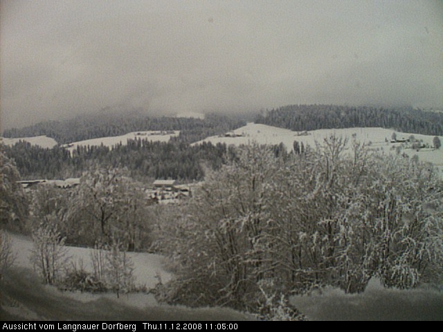 Webcam-Bild: Aussicht vom Dorfberg in Langnau 20081211-110500