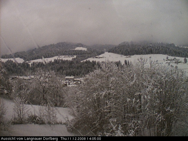 Webcam-Bild: Aussicht vom Dorfberg in Langnau 20081211-140500