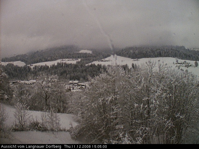 Webcam-Bild: Aussicht vom Dorfberg in Langnau 20081211-150500