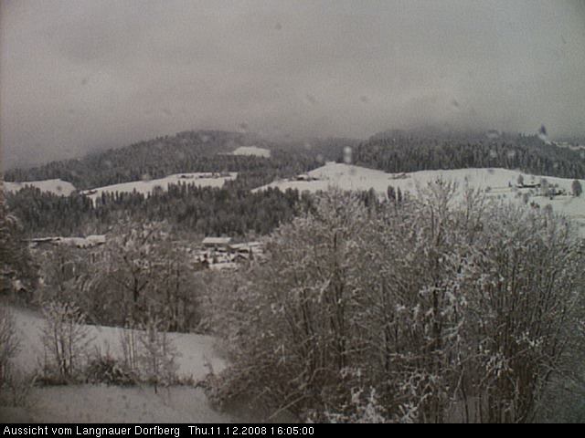 Webcam-Bild: Aussicht vom Dorfberg in Langnau 20081211-160500