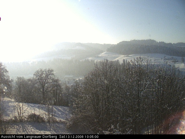 Webcam-Bild: Aussicht vom Dorfberg in Langnau 20081213-100500
