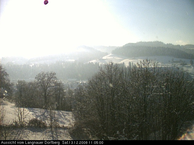 Webcam-Bild: Aussicht vom Dorfberg in Langnau 20081213-110500