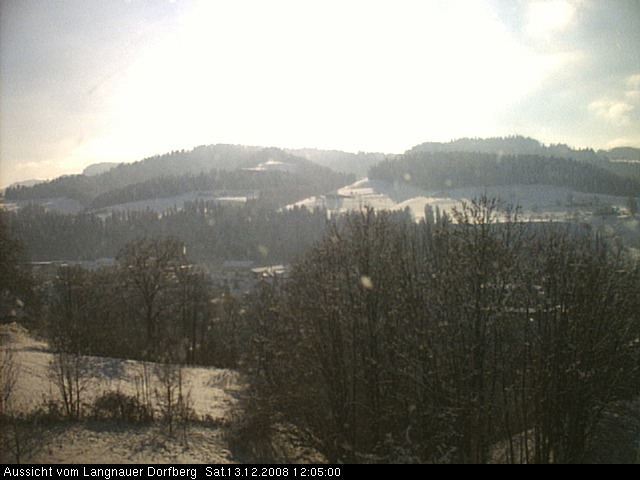 Webcam-Bild: Aussicht vom Dorfberg in Langnau 20081213-120500