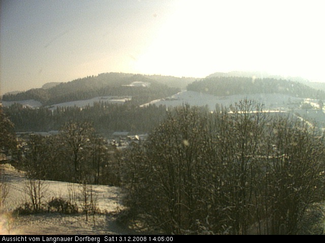 Webcam-Bild: Aussicht vom Dorfberg in Langnau 20081213-140500