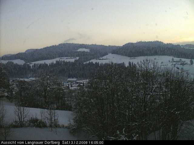 Webcam-Bild: Aussicht vom Dorfberg in Langnau 20081213-160500