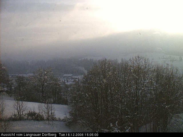 Webcam-Bild: Aussicht vom Dorfberg in Langnau 20081216-150500