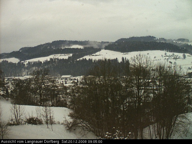 Webcam-Bild: Aussicht vom Dorfberg in Langnau 20081220-090500