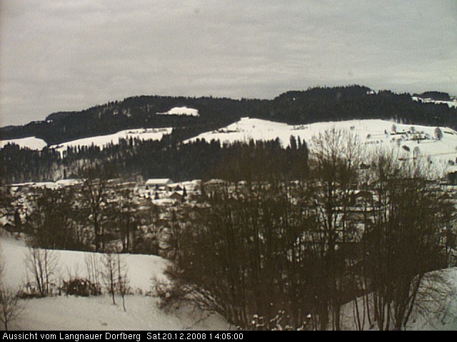 Webcam-Bild: Aussicht vom Dorfberg in Langnau 20081220-140500