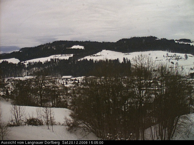 Webcam-Bild: Aussicht vom Dorfberg in Langnau 20081220-150500