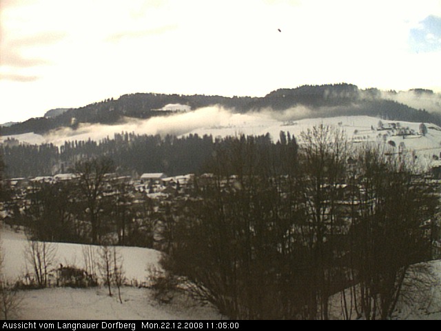 Webcam-Bild: Aussicht vom Dorfberg in Langnau 20081222-110500