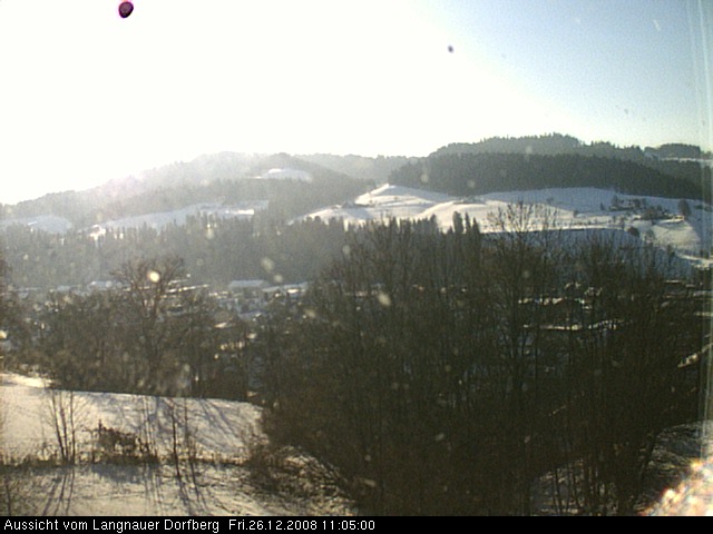 Webcam-Bild: Aussicht vom Dorfberg in Langnau 20081226-110500