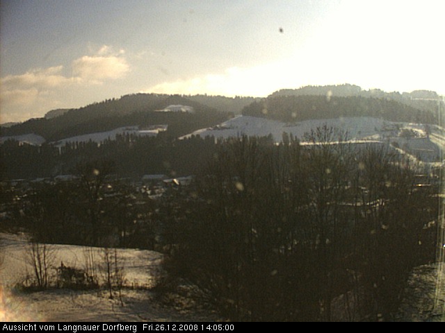 Webcam-Bild: Aussicht vom Dorfberg in Langnau 20081226-140500
