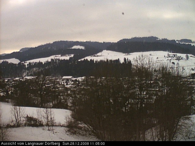 Webcam-Bild: Aussicht vom Dorfberg in Langnau 20081228-110500