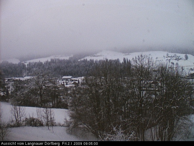 Webcam-Bild: Aussicht vom Dorfberg in Langnau 20090102-090500