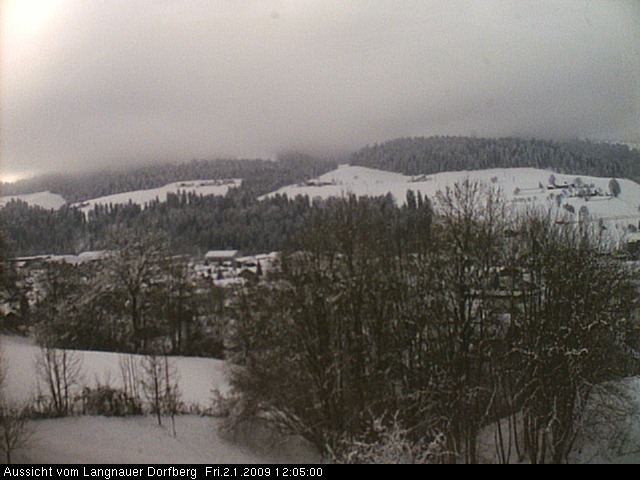 Webcam-Bild: Aussicht vom Dorfberg in Langnau 20090102-120500