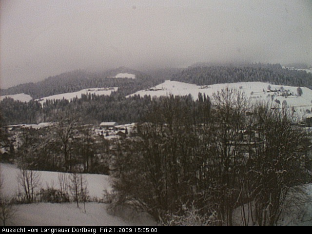 Webcam-Bild: Aussicht vom Dorfberg in Langnau 20090102-150500