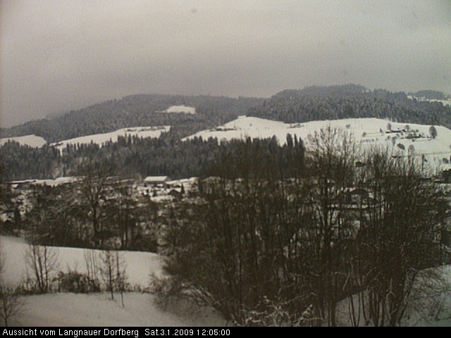 Webcam-Bild: Aussicht vom Dorfberg in Langnau 20090103-120500