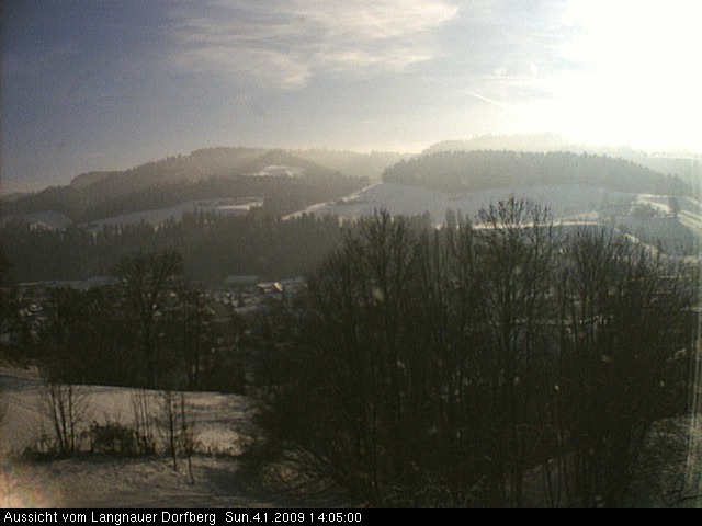 Webcam-Bild: Aussicht vom Dorfberg in Langnau 20090104-140500