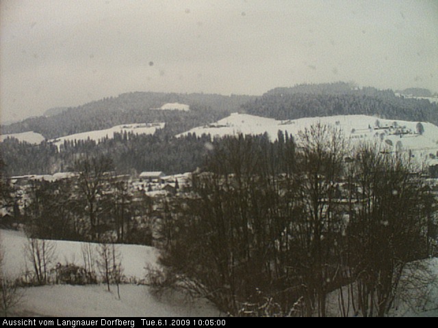 Webcam-Bild: Aussicht vom Dorfberg in Langnau 20090106-100500