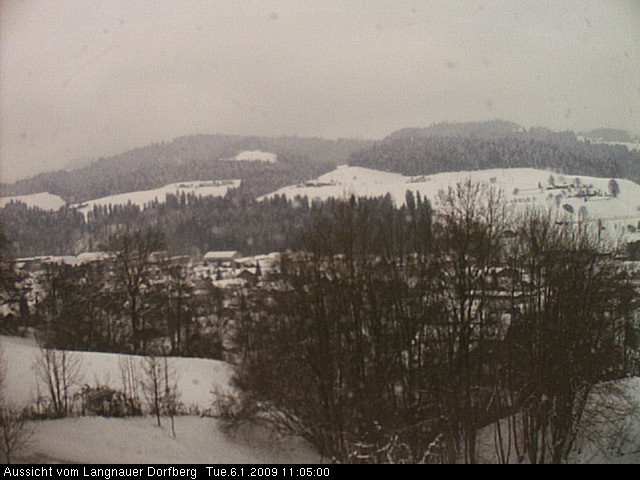 Webcam-Bild: Aussicht vom Dorfberg in Langnau 20090106-110500