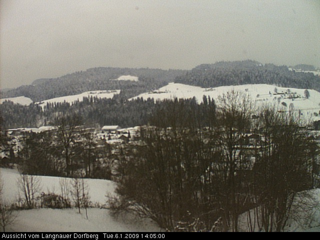Webcam-Bild: Aussicht vom Dorfberg in Langnau 20090106-140500