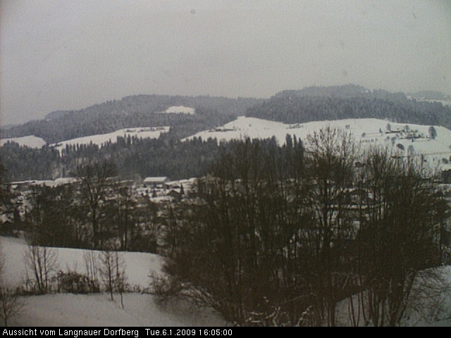 Webcam-Bild: Aussicht vom Dorfberg in Langnau 20090106-160500