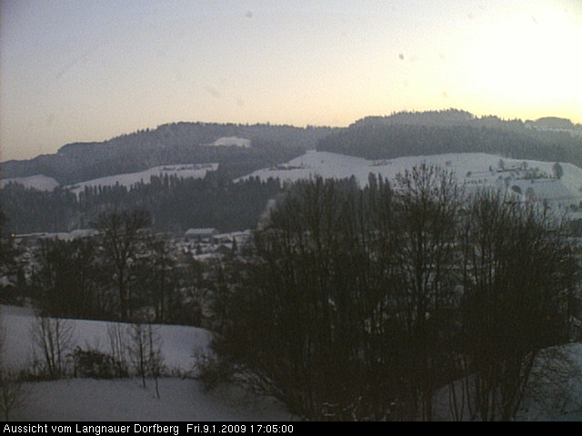Webcam-Bild: Aussicht vom Dorfberg in Langnau 20090109-170500