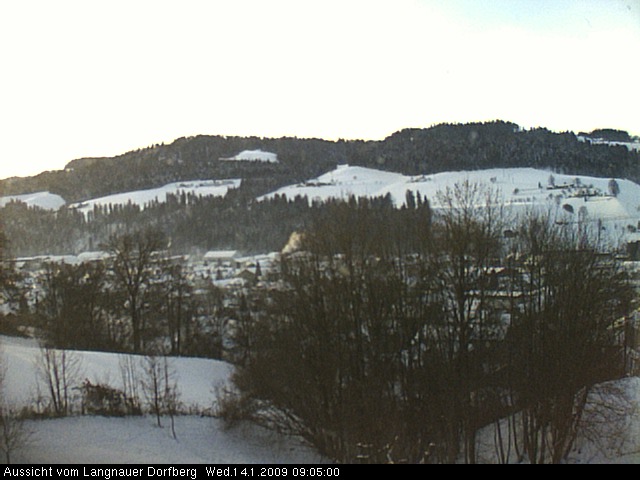 Webcam-Bild: Aussicht vom Dorfberg in Langnau 20090114-090500