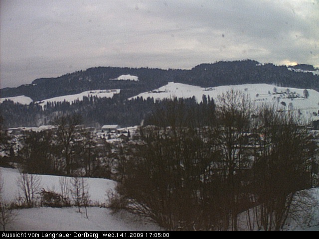 Webcam-Bild: Aussicht vom Dorfberg in Langnau 20090114-170500