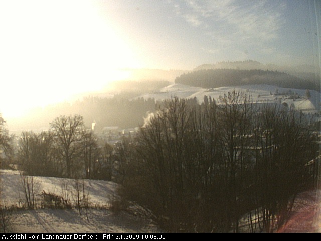 Webcam-Bild: Aussicht vom Dorfberg in Langnau 20090116-100500