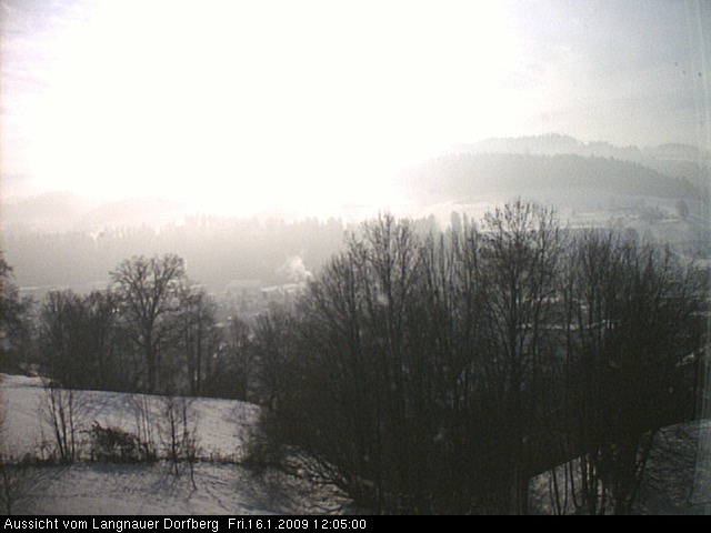 Webcam-Bild: Aussicht vom Dorfberg in Langnau 20090116-120500