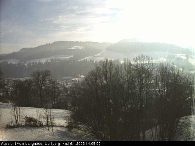 Webcam-Bild: Aussicht vom Dorfberg in Langnau 20090116-140500