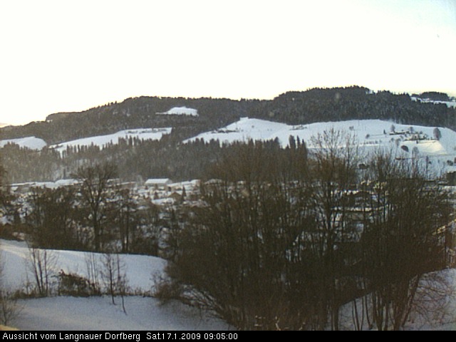 Webcam-Bild: Aussicht vom Dorfberg in Langnau 20090117-090500
