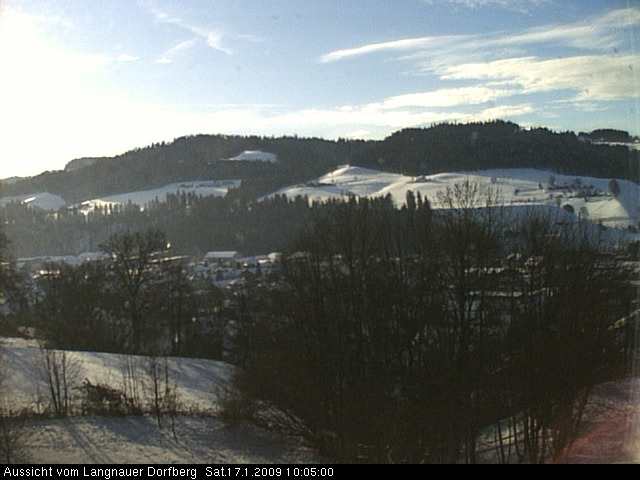 Webcam-Bild: Aussicht vom Dorfberg in Langnau 20090117-100500